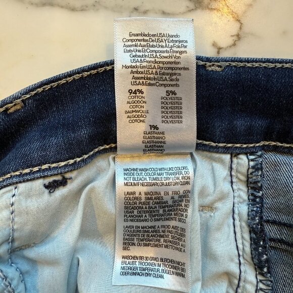 MOTHER The Lil Hustler Ankle Jeans – Heirloom Wash – Size 25 - Picture 10 of 10